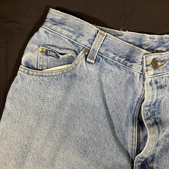 Vintage‎ Lee Light Wash Denim Jeans - Picture 4 of 7